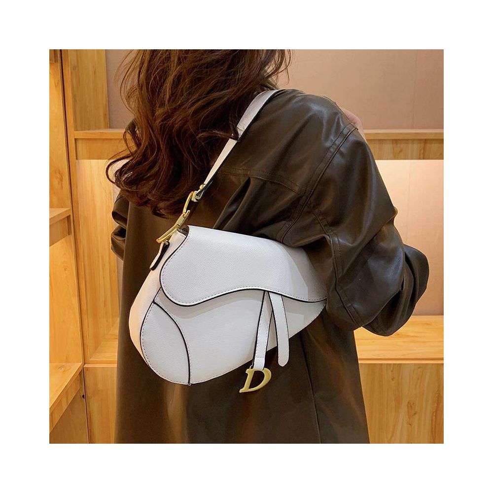 Small bag women s bag 2025 new light luxury niche commuting saddle bag armpit bag autumn and winter high end single shoulder crossbody bag image 1