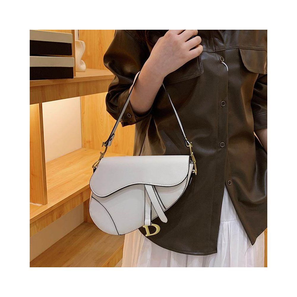 Small bag women s bag 2025 new light luxury niche commuting saddle bag armpit bag autumn and winter high end single shoulder crossbody bag image 2