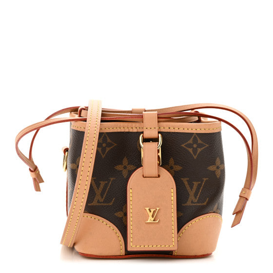 Oraia Archive | Monogram Canvas Bucket - Noé Purse Edition