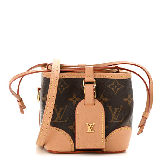 Oraia Archive | Monogram Canvas Bucket - Noé Purse Edition