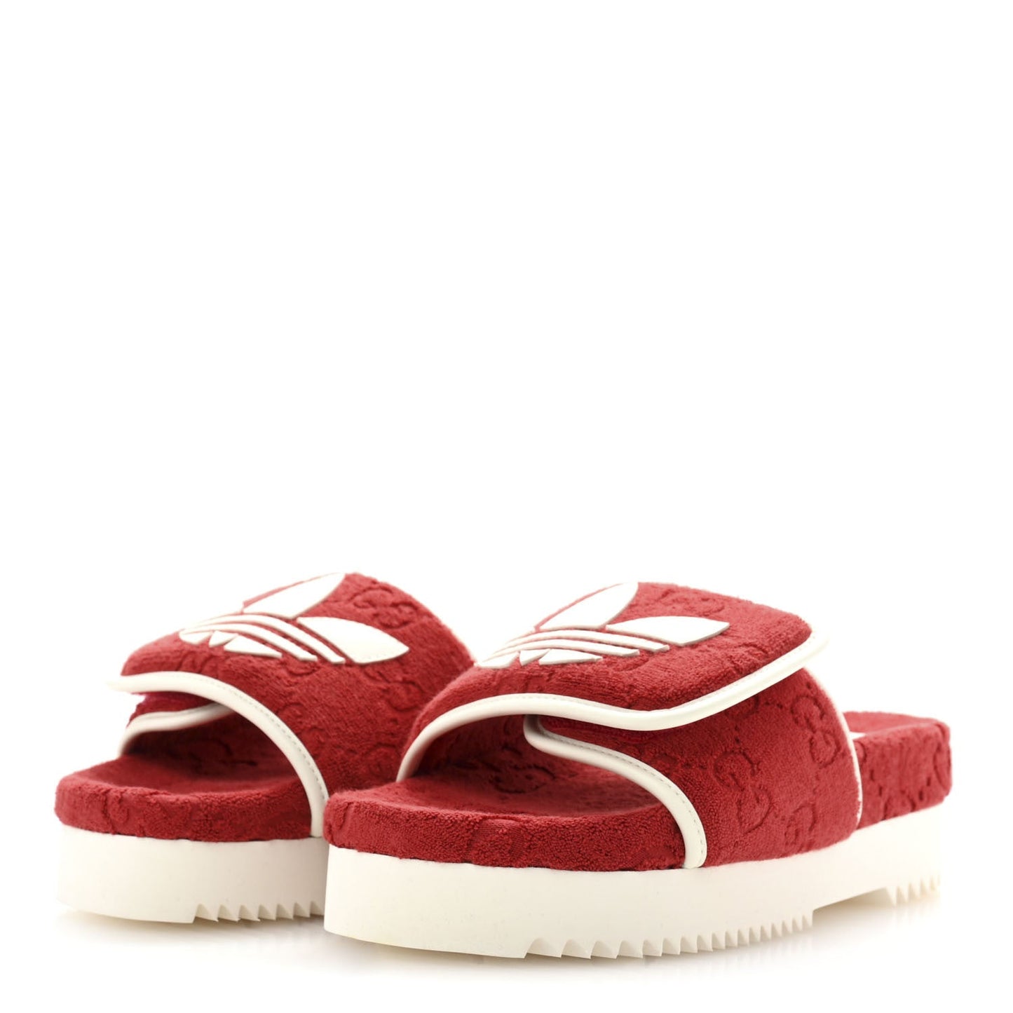 Oraia Archive | Terry Cloth GG Monogram - Platform Sandal Edition