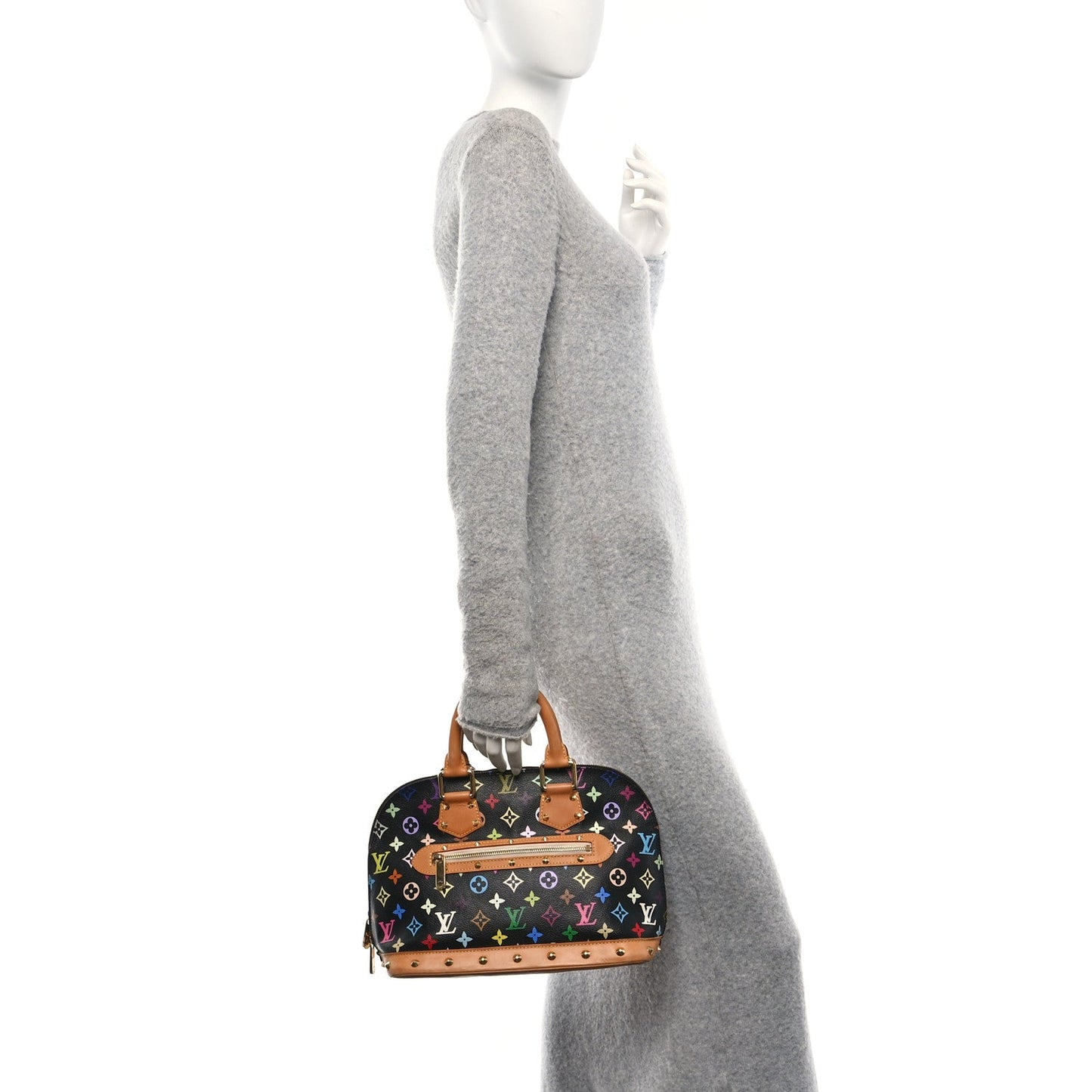 Oraia Archive | Monogram Multicolor Canvas - Alma Black Edition