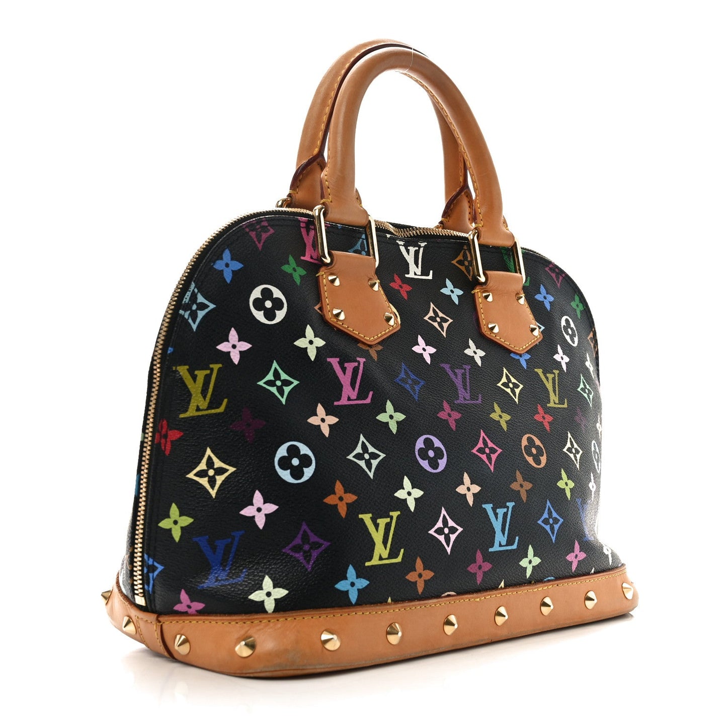 Oraia Archive | Monogram Multicolor Canvas - Alma Black Edition