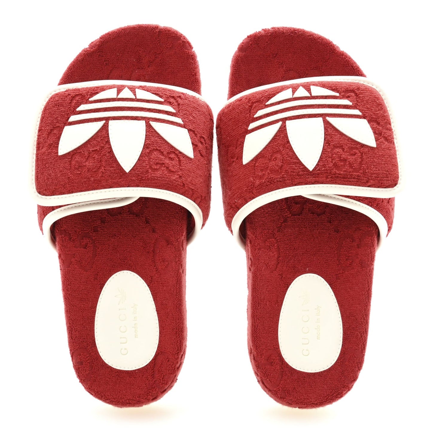 Oraia Archive | Terry Cloth GG Monogram - Platform Sandal Edition