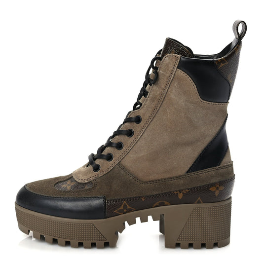 Oraia Archive | Suede Calfskin Monogram - Laureate Desert Boot Edition