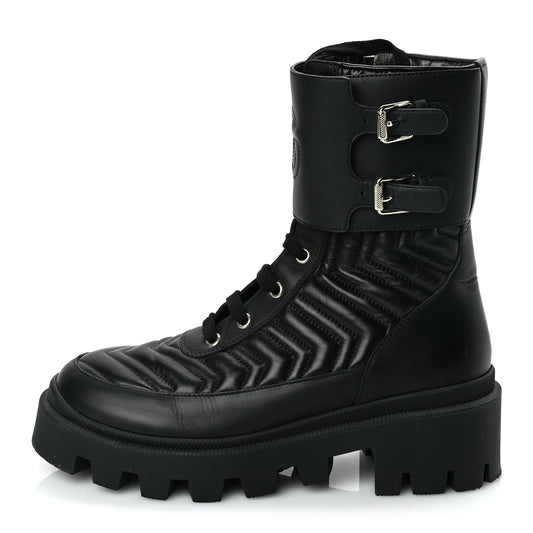 Oraia Archive | Nappa GG Matelasse Platform - Combat Boot Edition