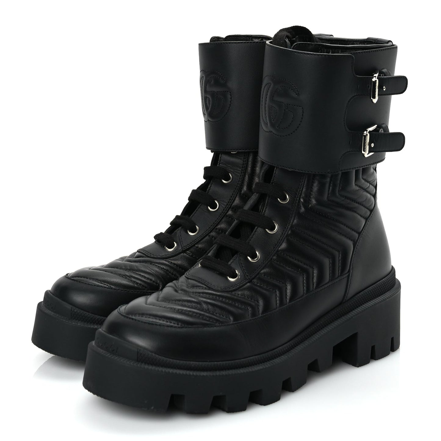 Oraia Archive | Nappa GG Matelasse Platform - Combat Boot Edition