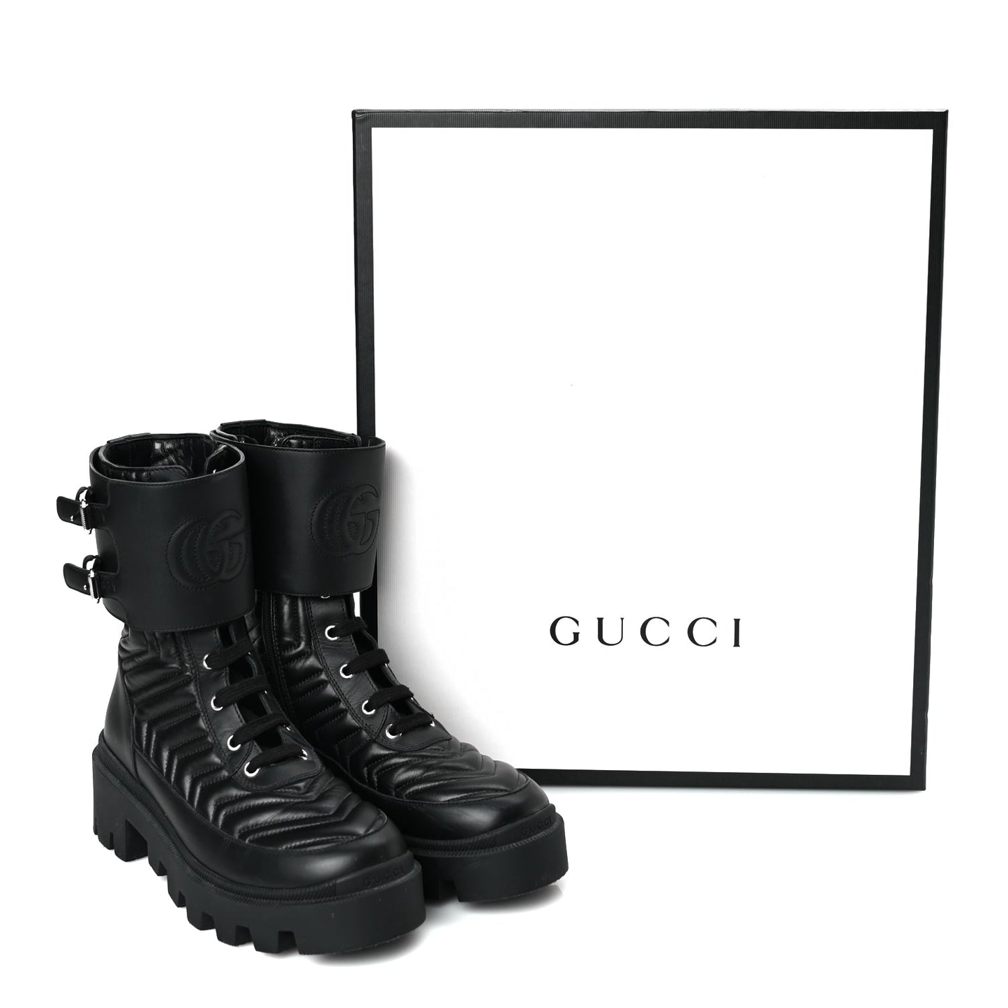 Oraia Archive | Nappa GG Matelasse Platform - Combat Boot Edition