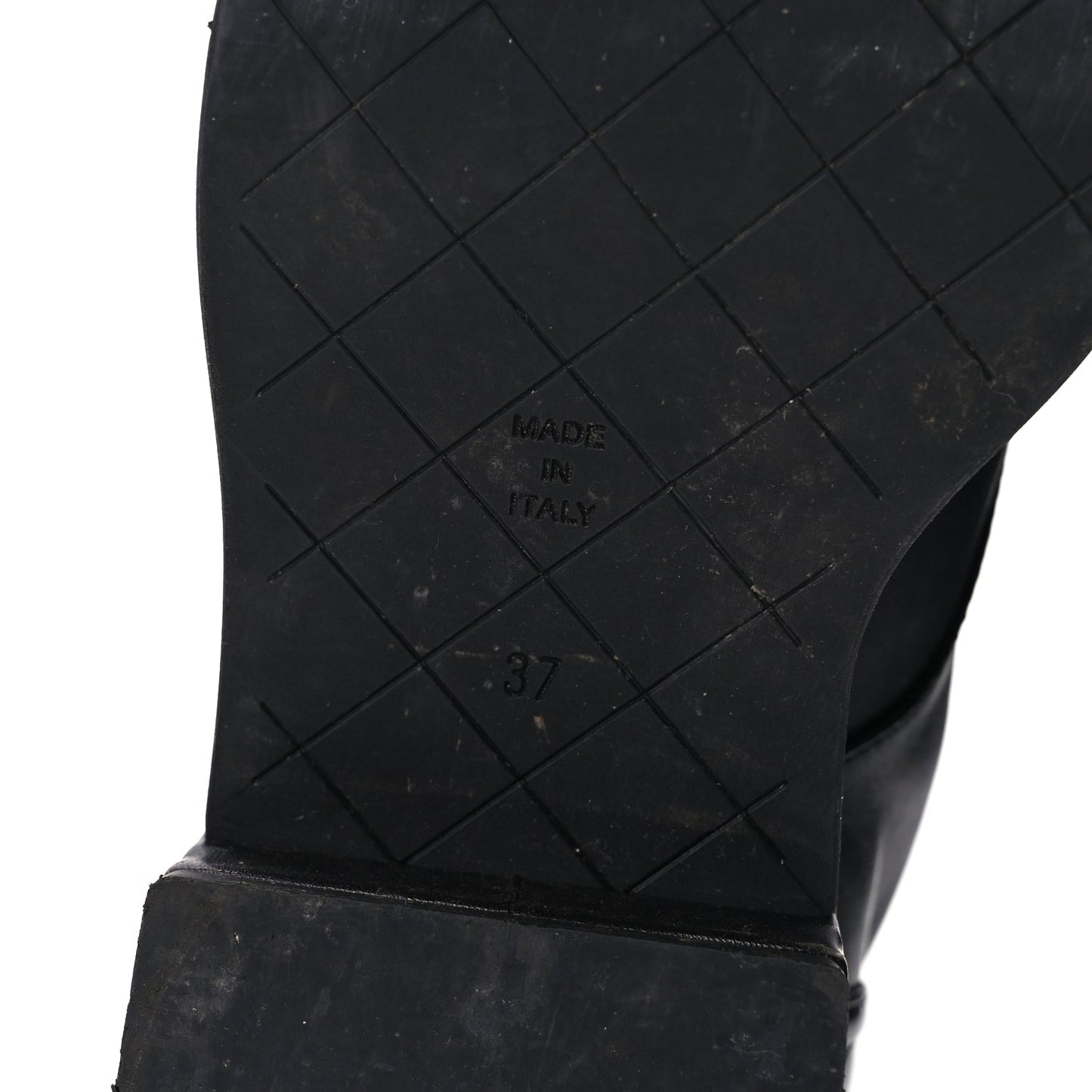 Oraia Archive | Lambskin Quilted Lace Up - Combat Boot Edition