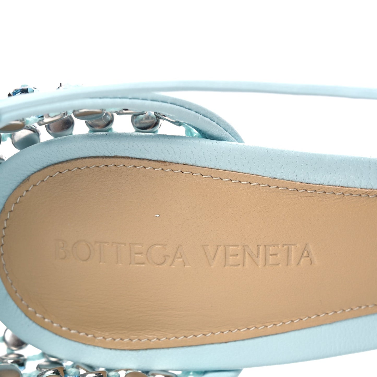 Oraia Archive | Mesh Nappa Crystal Sparkle - Ankle Tie Edition