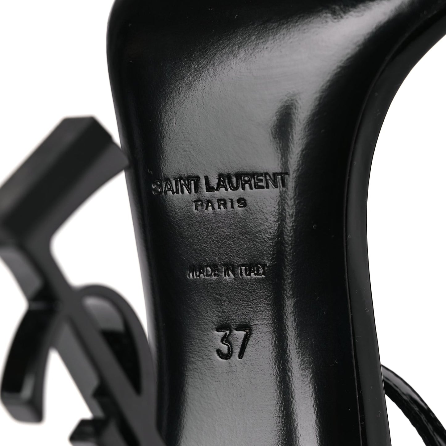 Oraia Archive | Patent Calfskin Opyum - 110 Sandal Edition