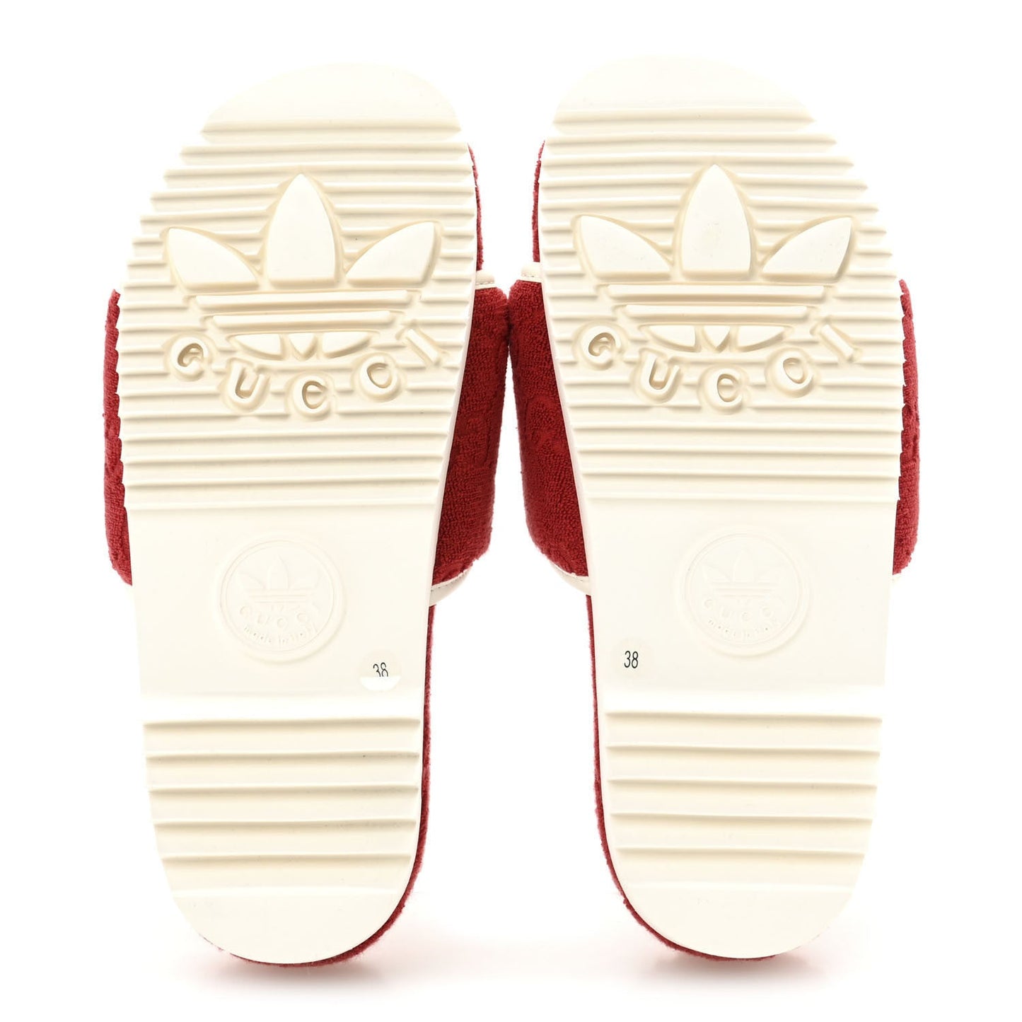 Oraia Archive | Terry Cloth GG Monogram - Platform Sandal Edition
